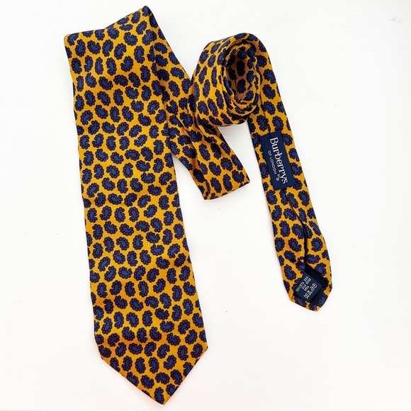 Burberry Other - Vintage Burberry Silk Paisley Print Men's Neck Tie
